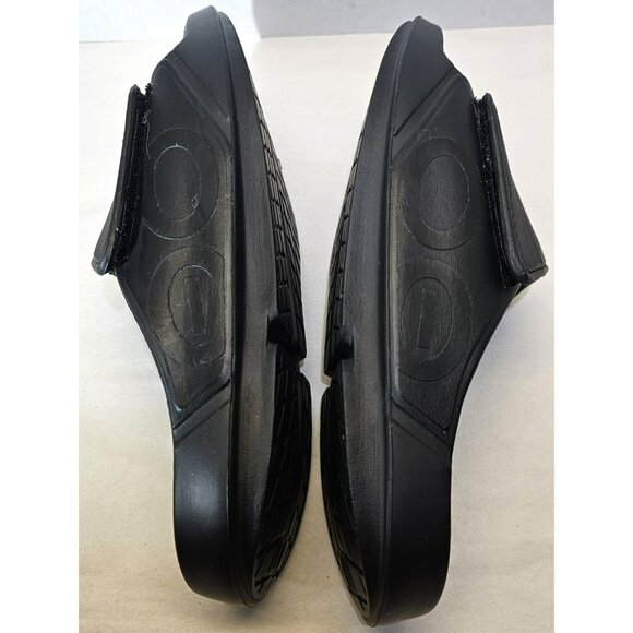 OOFOS Unisex Black Ooahh Sport Flex  slip-on Recovery Comfort Sandal Sz M12- W14 main image 12